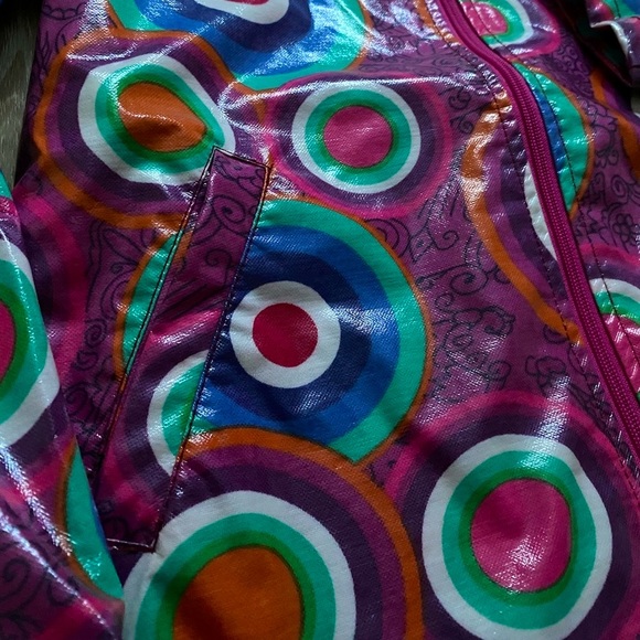 Desigual Children’s Raincoat size 13/14 - Picture 4 of 9
